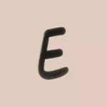 suffixe "E"